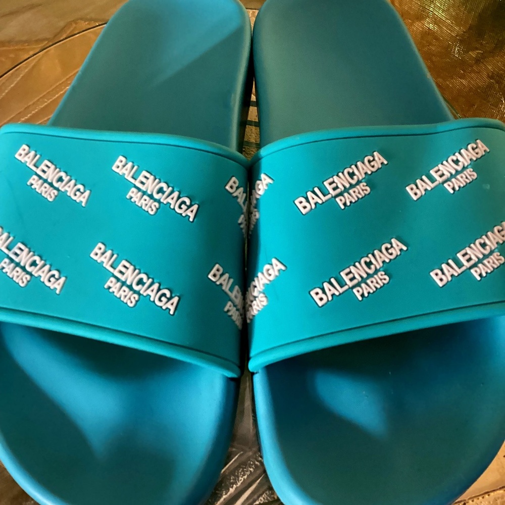 Balenciaga rubber sandals